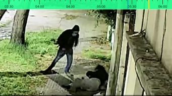 Imágenes cedidas a Subrayado. La rapiña ocurrió en la madrugada del martes.