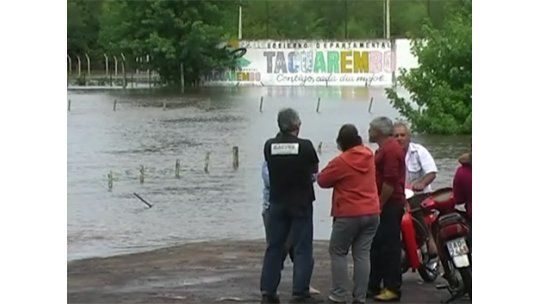 Tacuarembó: inundaciones a días de la Fiesta de la Patria Gaucha