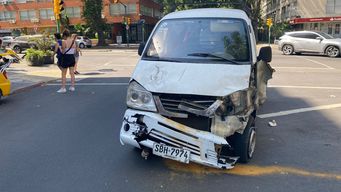Foto: Subrayado. Camioneta en la que circulaba el hombre alcoholizado.