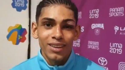el boxeador lucas fernandez vuelve con medalla de bronce de juegos panamericanos