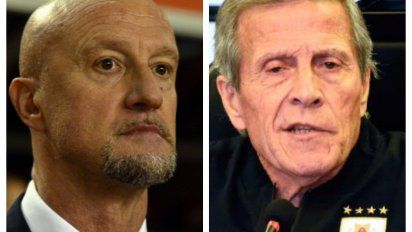 Marco Rossi y Oscar tabárez&nbsp;