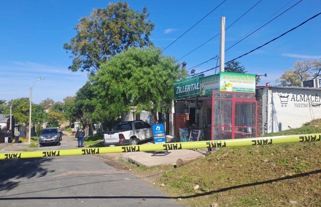 Foto: Valeria de los Santos, Subrayado. El almacén donde fue asesinada la víctima.