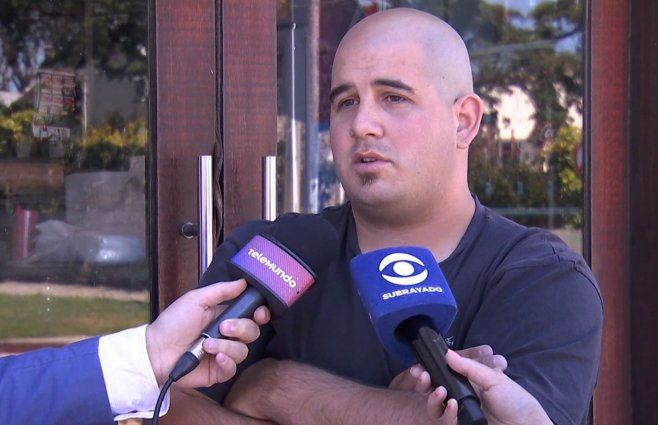 Matías Techera era compañero de Ismael, el repartidor asesinado el sábado.