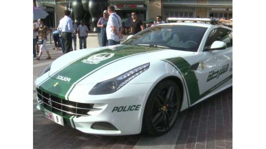 Increíble: Dubai compra ahora patrulleros Ferrari
