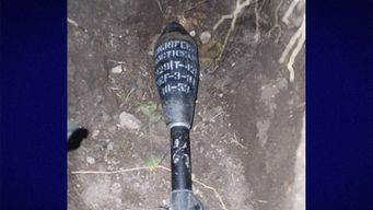 encontraron una carcasa de una granada de fusil de 1950 en una volqueta en fray bentos