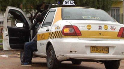 taxista simulo robo y se gasto el dinero en el casino