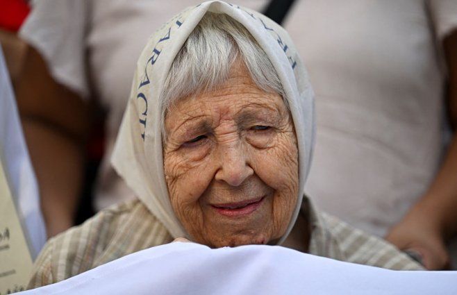 Foto: AFP. Vera Jarach (1976-1983).