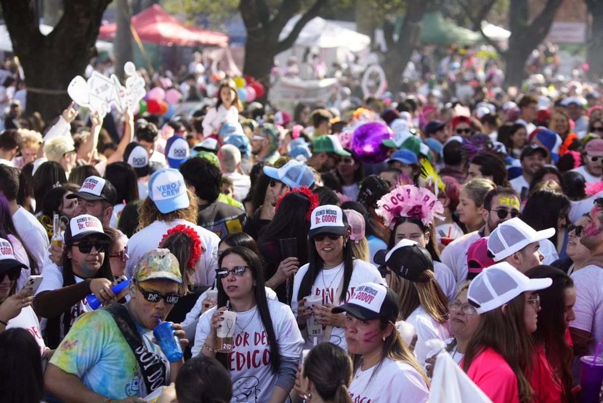 Recibimiento de médicos en 2025. Foto: Foco UY