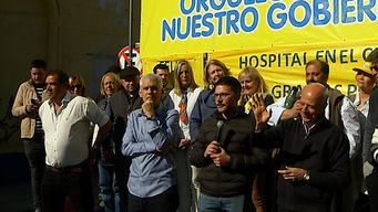 la lista 40 celebro 15 anos en el cerro y destaco la construccion alli del nuevo hospital de asse