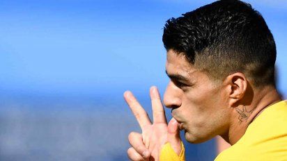barcelona le gano 2-0 a getafe con un gol de luis suarez