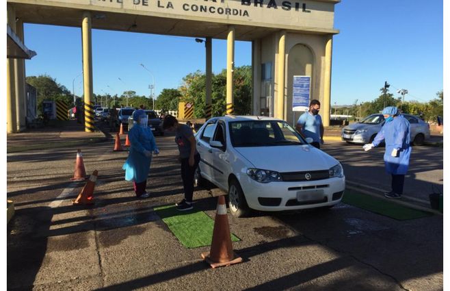 Los trabajos del MSP en la zona fronteriza Artigas-Quaraí para el control de la epidemia de Covid-19