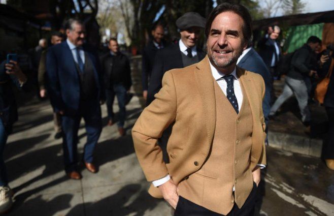 Foto: FocoUy. Lacalle Pou participa de la inauguración de la 118° Expo Prado, el 8 de setiembre de 2023.