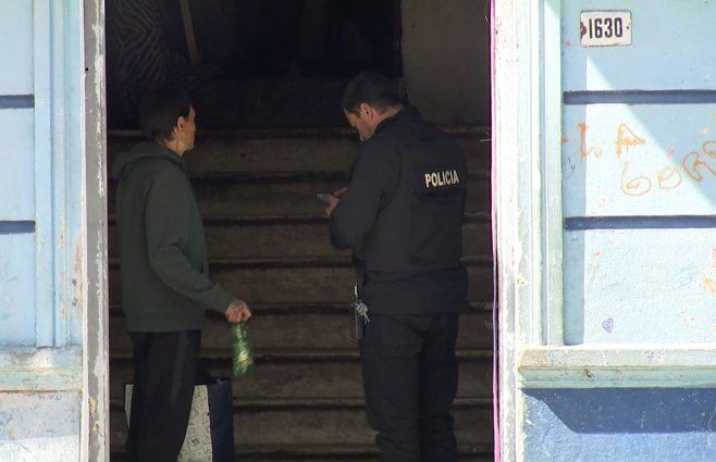 Foto: Subrayado. Allanamiento en la boca de drogas en el Centro.