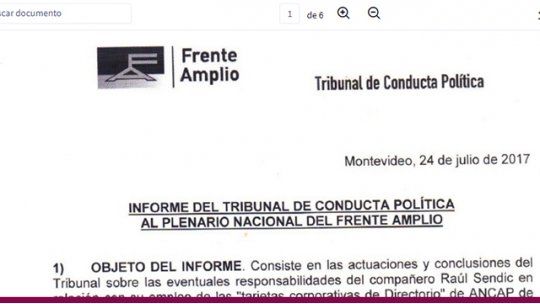 TRibunal de conducta