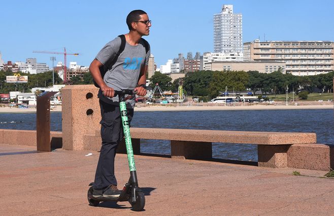 La empresa Grin fue la pionera. En febrero introdujo 200 monopatines en Montevideo con éxito&nbsp;