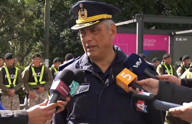 Foto: Subrayado. Mario DElía, jefe de Policía de Montevideo.