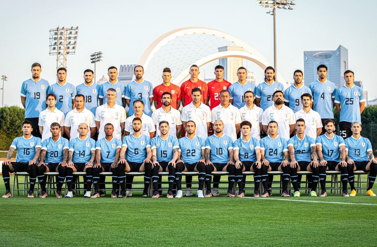 Uruguay World Cup Squad 2022 Coach And Players Information For FIFA   Foto Oficial Uruguay Seleccion Aufjpg 