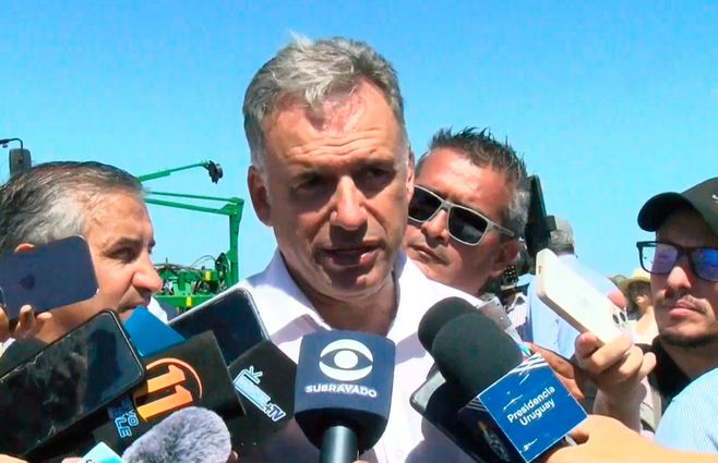 Yamandú Orsi, presidente de la República.