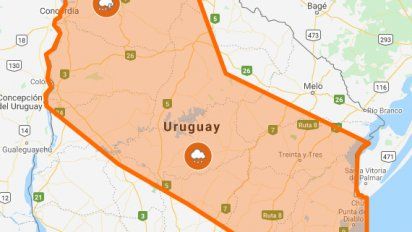 rige alerta naranja y amarilla por persistencia de tormentas y lluvias