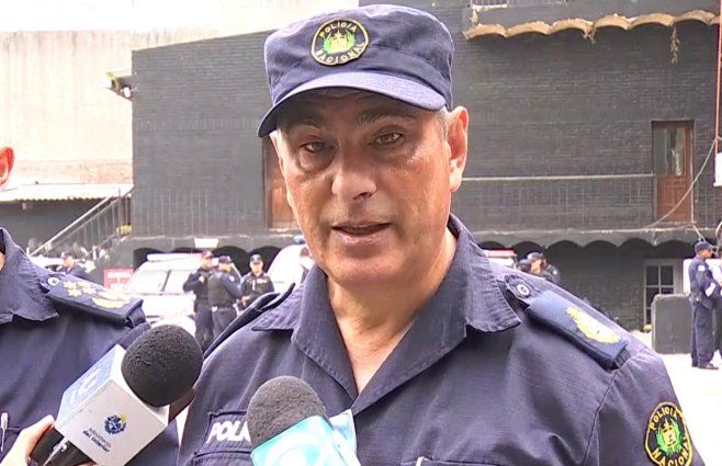 Mario DElia, jefe de Policía de Montevideo.