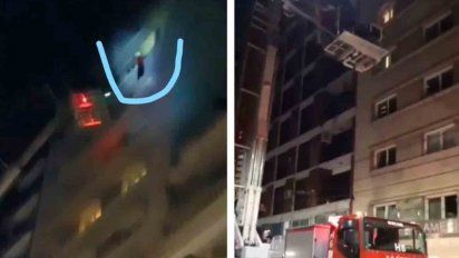 estuve media hora agarrado de la ventana y en el escalon que tenia dijo el jugador de rentistas