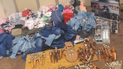 armada incauto mercaderia en infraccion en salto