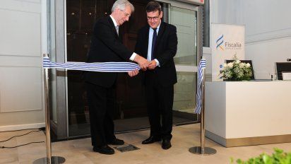 Tabaré Vázquez y Jorge Díaz inauguran a fines de octubre de 2017 la nueva sede de la Fiscalía de la Nación en la calle Cerrito. El acto precedió la puesta en funcionamiento del nuevo CPP.&nbsp;