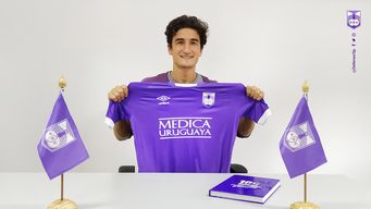 Andrés Lamas en su regreso al club. Tras el episodio con Rocco, dijo que él conoció una institución más humana