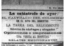 La tragedia del Vapor de la Carrera