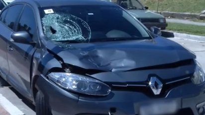 Así quedó el coche de El Toro tras el accidente