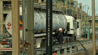 ancap procesa 180.000 litros de agua por hora para quitarle la sal y usarla en la refineria