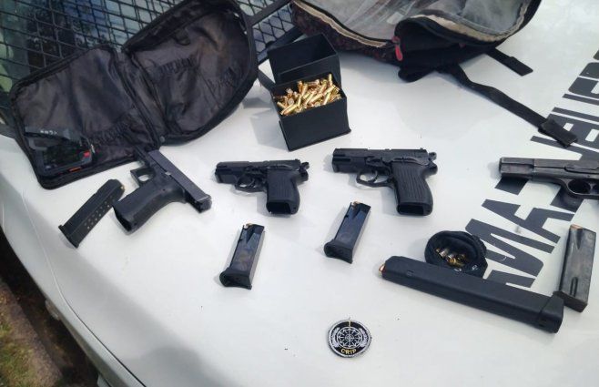 Foto cedida a Subrayado. Incautación en Cerro Norte este miércoles.