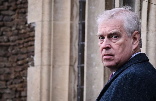 Foto: AFP. Ex príncipe Andrés.