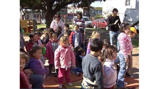La campaña de Subrayado e INAU visitó hogar del Cerrito