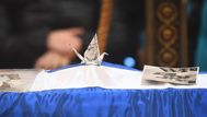 Las imágenes de la despedida con honores al legendario Ruben Rada en el Palacio Legislativo