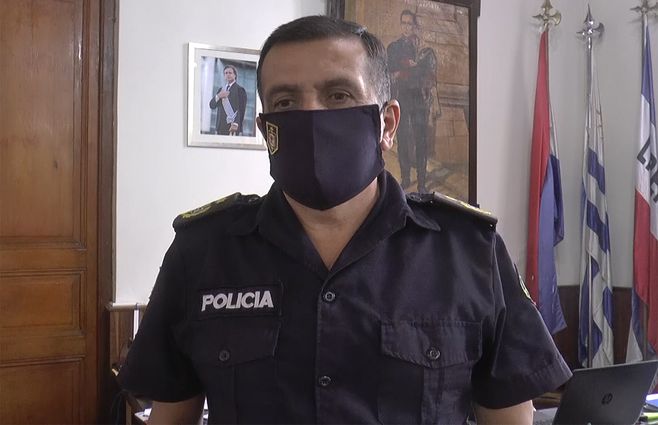 Adolfo Cuello, jefe de Policía de Artigas