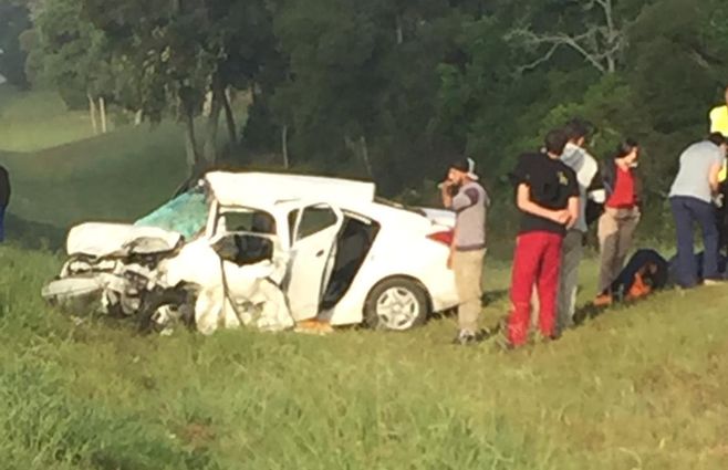 El siniestro tuvo lugar a 30 kilómetros de la ciudad de Rocha