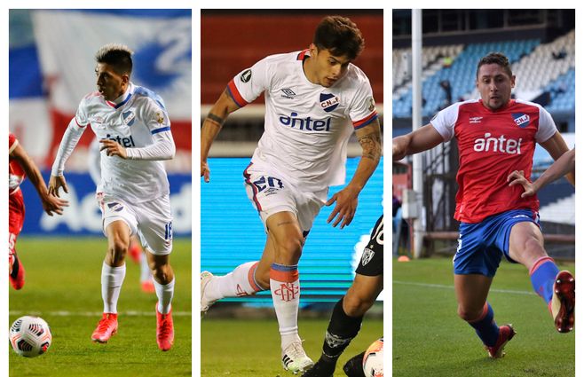 Leandro Fernández, Felipe Carballo y Armando Méndez