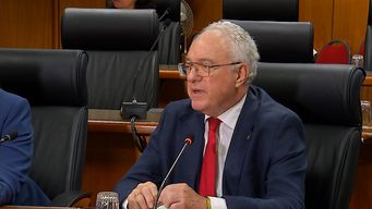 Canciller Mario Lubetkin.&nbsp;