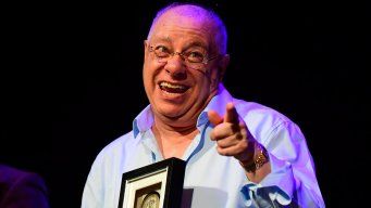 Foto: FocoUy. Petru Valensky, Ciudadano Ilustre de Montevideo.