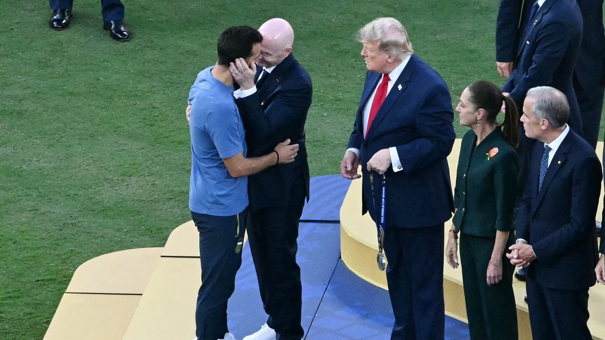 Trump e Infantino recibieron abucheos en la final del Mundial