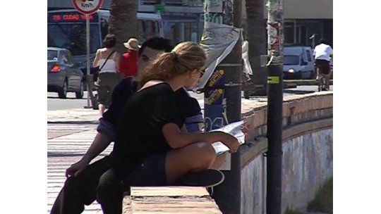 Sábado veraniego  y domingo nublado y con viento