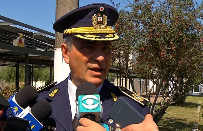 Mario DElía, jefe de Policía de Montevideo.