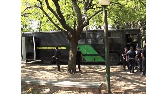 Policía trabaja con 240 efectivos de civil y carcelaje móvil
