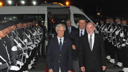 El presidente Vázquez de gira por México. Su salud es una prioridad.