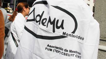 ademu realiza paro de 24 horas este jueves en escuelas de montevideo en rechazo a agresion contra maestra