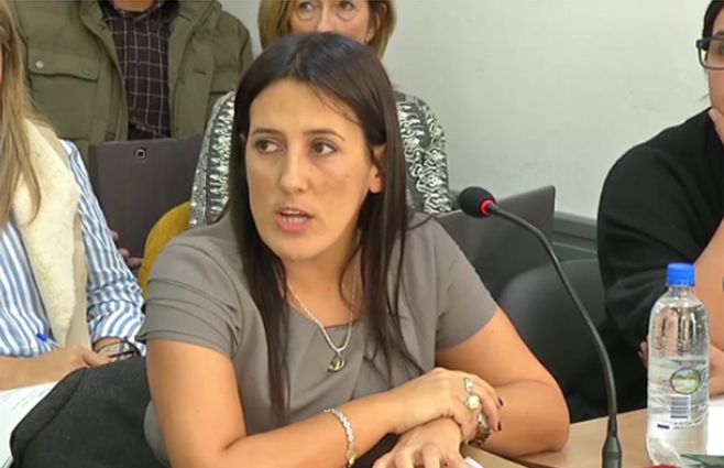 FOTO: fiscal Verónica Bujarín.