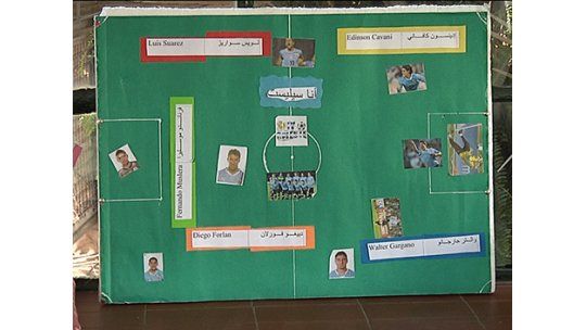 niños sirios escuela