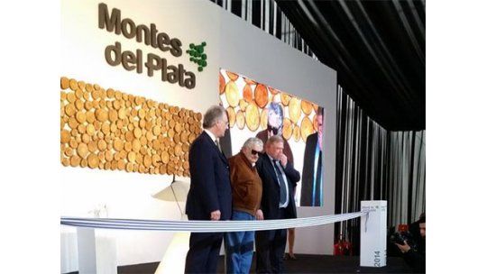 Mujica agradeció por “la maravilla” de Montes del Plata