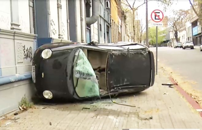Accidente en Tapes y Jujuy. 
